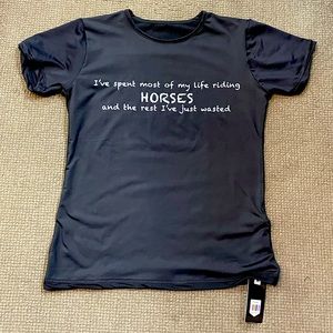 COPY - Ladies Horse Quote T-Shirt